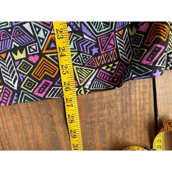 Fresh Prince of Bel-Air Mens Shirt Size Medium 90s Vintage Geometric Pattern - Picture 7 of 12